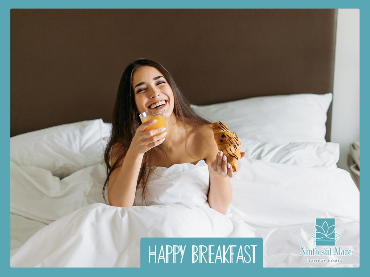 Ninfa Sul Mare Apartments 50 M E T R I Dal Mare Best Breakfast And Free Parking Capo Vaticano Bagian luar foto