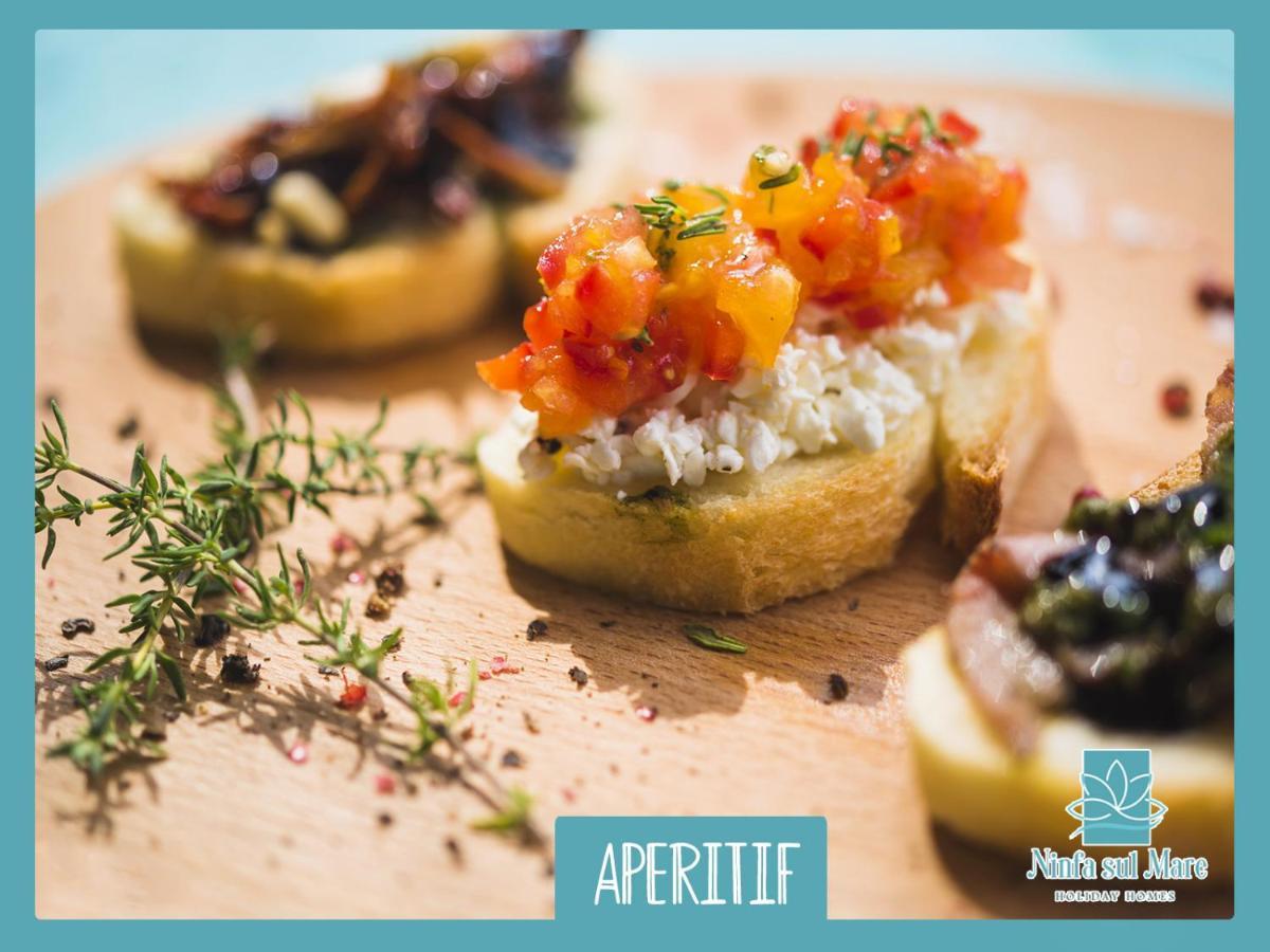 Ninfa Sul Mare Apartments 50 M E T R I Dal Mare Best Breakfast And Free Parking Capo Vaticano Bagian luar foto
