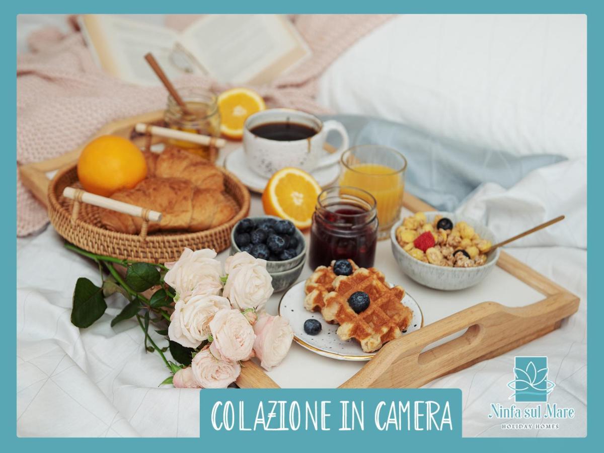 Ninfa Sul Mare Apartments 50 M E T R I Dal Mare Best Breakfast And Free Parking Capo Vaticano Bagian luar foto