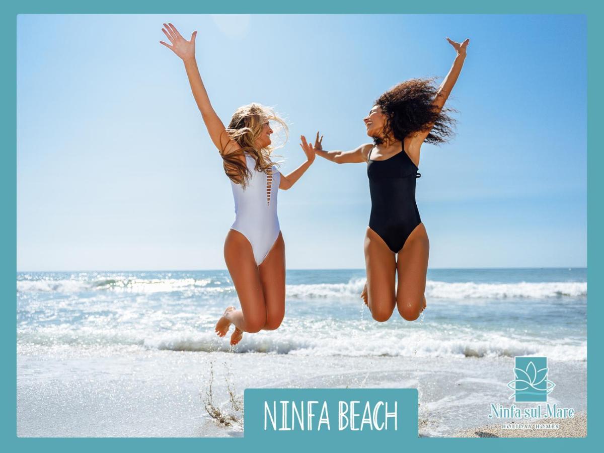 Ninfa Sul Mare Apartments 50 M E T R I Dal Mare Best Breakfast And Free Parking Capo Vaticano Bagian luar foto